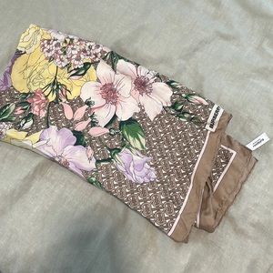 Burberry silk scarf